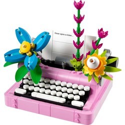 Lego Typewriter with Flowers 31169