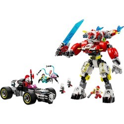 Lego Coopers Tiger Mech and Zeros Hot Rod Car 71497