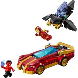 Lego Iron Man Car and Black Panther vs Red Hulk 76310