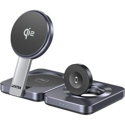 Unitek Qi2 Foldable 3-in-1 Charging Station