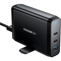 Essager 2xUSB-C 1xUSB-A 140W GaN