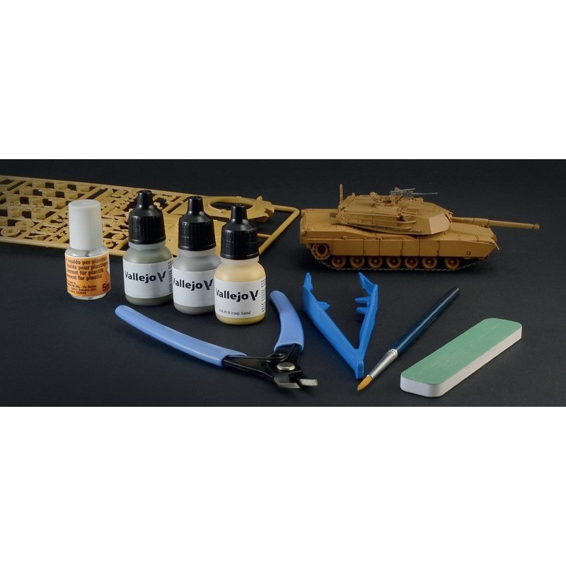 ITALERI M1 Abrams Complete Set For Modeling Starter Kit (1:72)