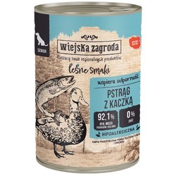 Wiejska Zagroda Canned Senior Forest Flavors Trout/Duck 400 g