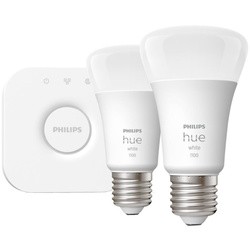 Philips Hue 9.5W E27 2 pcs + Bridge