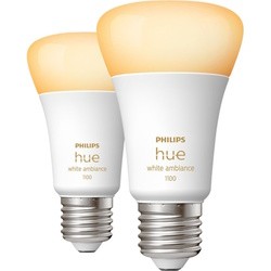 Philips Hue White Ambiance 8W E27 2 pcs