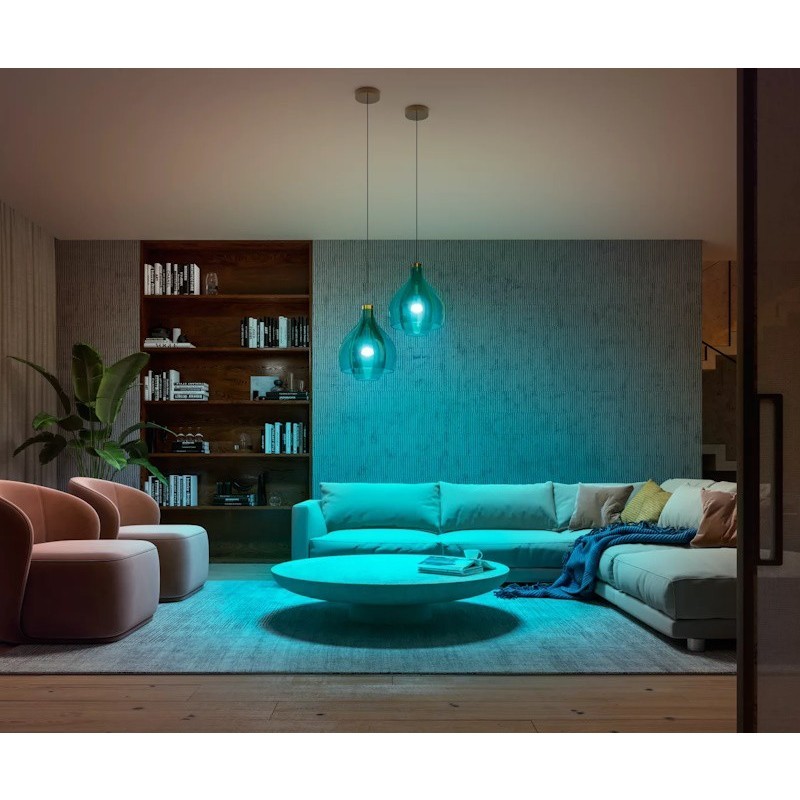 Philips Hue White and Colour 11W E27 3 pcs + Bridge + dimmer switch