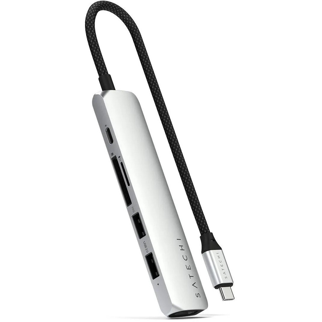Satechi 6-in-1 USB-C Slim Multiport Adapter