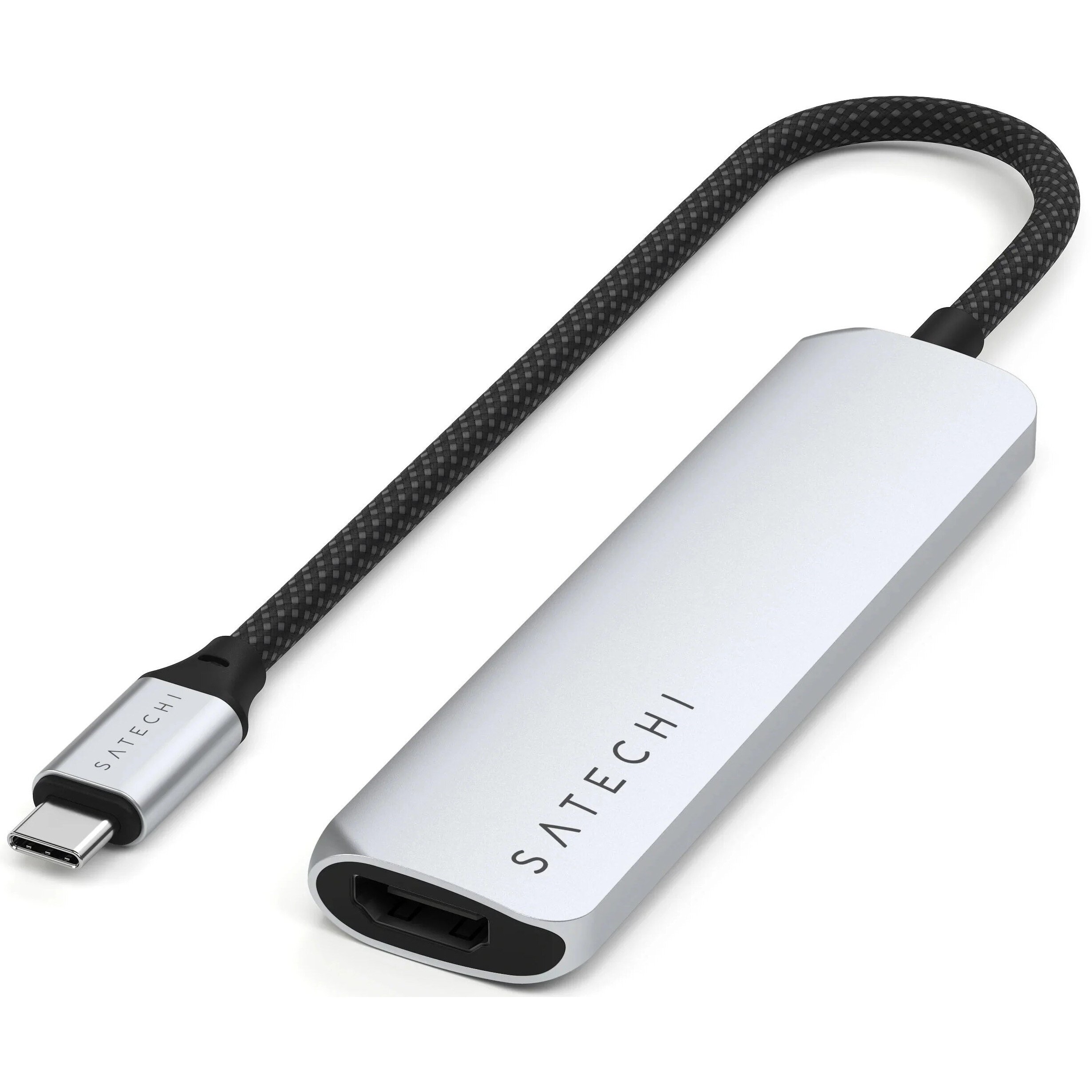 Satechi 4-in-1 USB-C Slim Multiport Adapter 4K