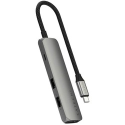 Satechi 4-in-1 USB-C Slim Multiport Adapter 4K