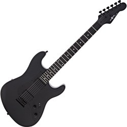 Gear4music LA Select Modern Blackout Electric Guitar