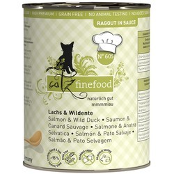 Catz Finefood Ragout in Sauce Salmon/Wild Duck 380 g