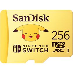 SanDisk Pokémon microSDXC for Nintendo Switch 256Gb