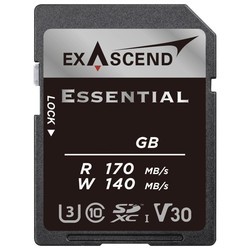 Exascend Essential UHS-I V30 SDXC 128Gb