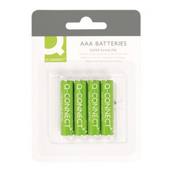 Q-Connect Super Alkaline 4xAAA