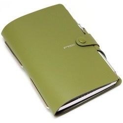 Mood Ruled Notebook Pocket Green