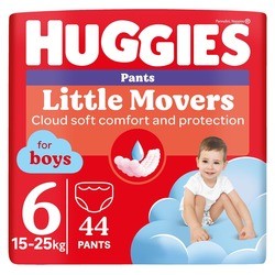 Huggies Little Movers Pants For Boys 6 / 44 pcs