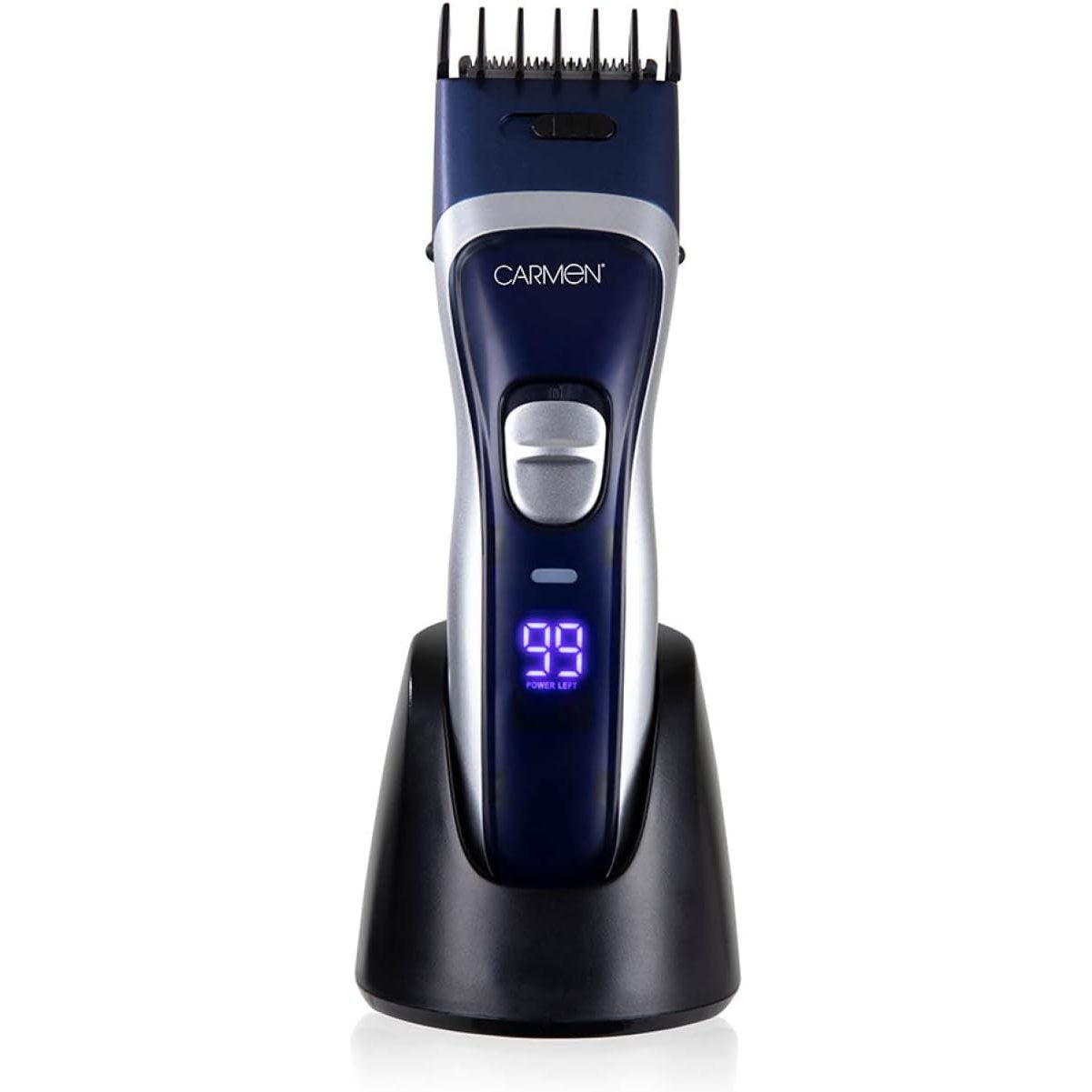CARMEN Men&#039;s Signature Cordless Hair Trimmer with LED Display