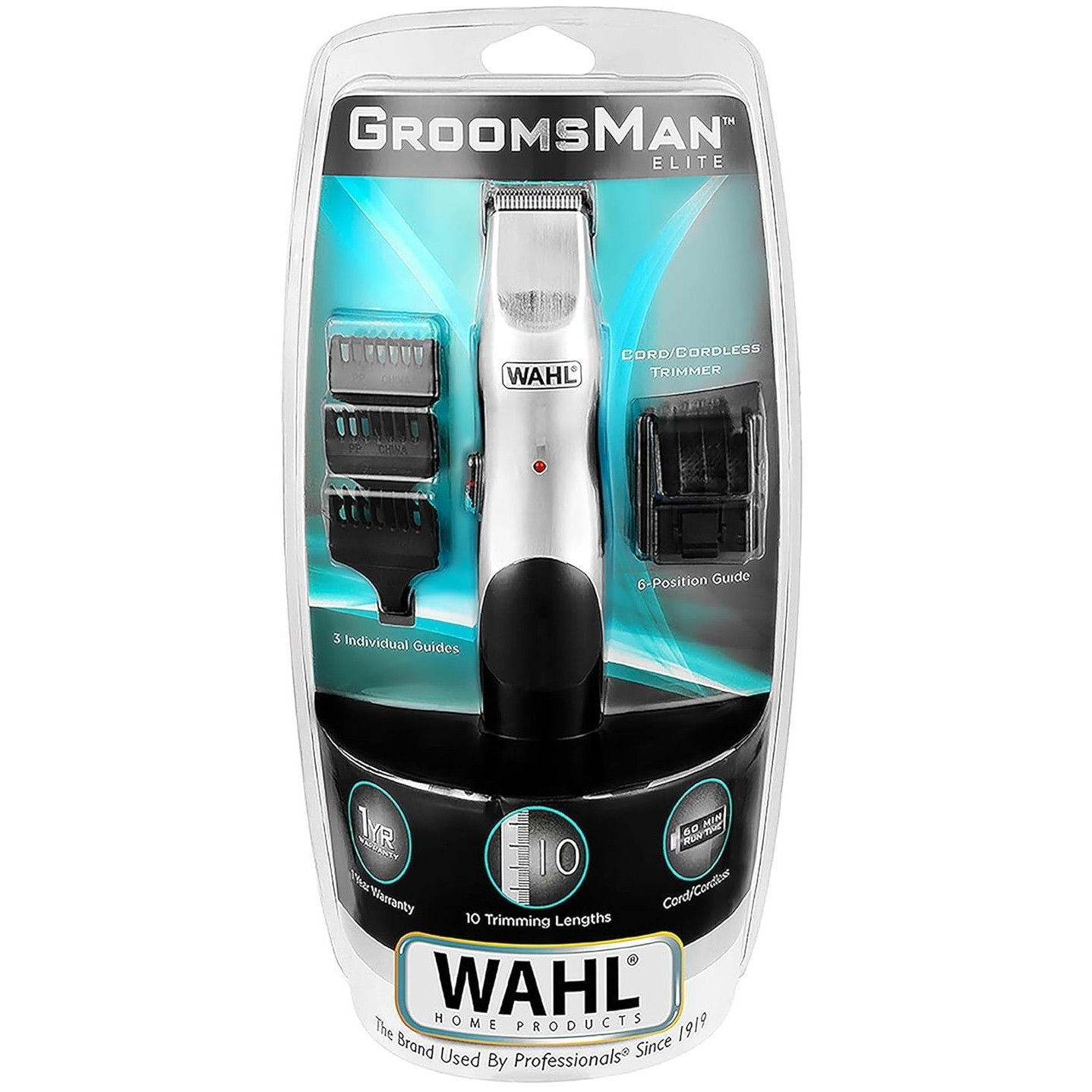 Wahl Groomsman Advance Cord/Cordless Stubble &amp; Beard Trimmer