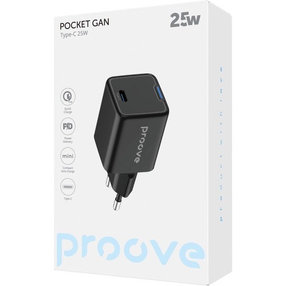 Proove Pocket GaN Type-C 25W