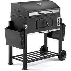 VonHaus XL American Style Charcoal BBQ Grill