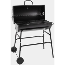 VonHaus Barrel Charcoal BBQ
