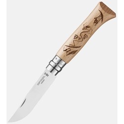 OPINEL N°08 Engraved Skiing