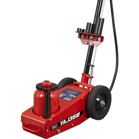 Sealey Air Operated Single Stage Trolley Jack 35T