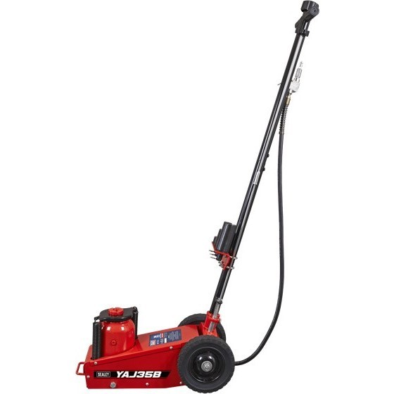 Sealey Air Operated Single Stage Trolley Jack 35T