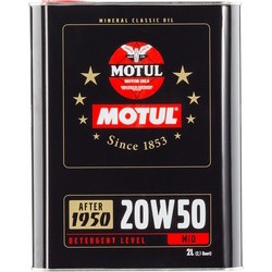 Motul Classic Oil 20W-50 After 1950 2L