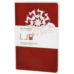 Moleskine Ornament Note Card Foxtrot