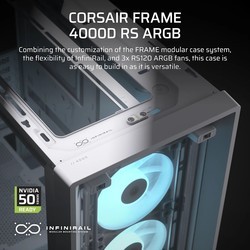 Corsair FRAME 4000D RS ARGB White