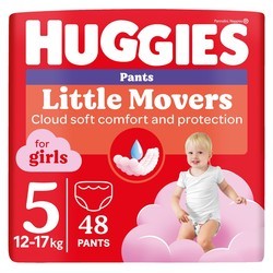 Huggies Little Movers Pants For Girls 5 / 48 pcs