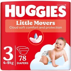 Huggies Little Movers 3 / 78 pcs
