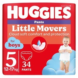 Huggies Little Movers Pants For Boys 5 / 34 pcs