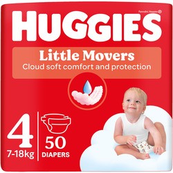 Huggies Little Movers 4 / 50 pcs