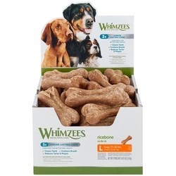 Whimzees Dental Treasts Rice Bone L 3 kg