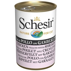Schesir Adult Canned Chicken/Shrimps 140 g