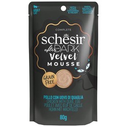 Schesir After Dark Chicken/Quail Egg Pouch 80 g