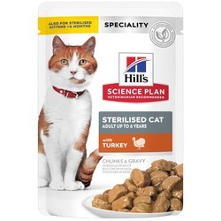 Hills SP Sterilised Adult Turkey Pouch 85 g