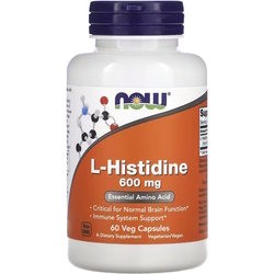 Now L-Histidine 600 mg 60 cap