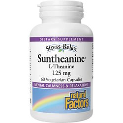 Natural Factors Suntheanine 125 mg 60 cap