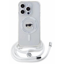 Karl Lagerfeld Crossbody IML Karl Head MagSafe for iPhone 16 Pro Max