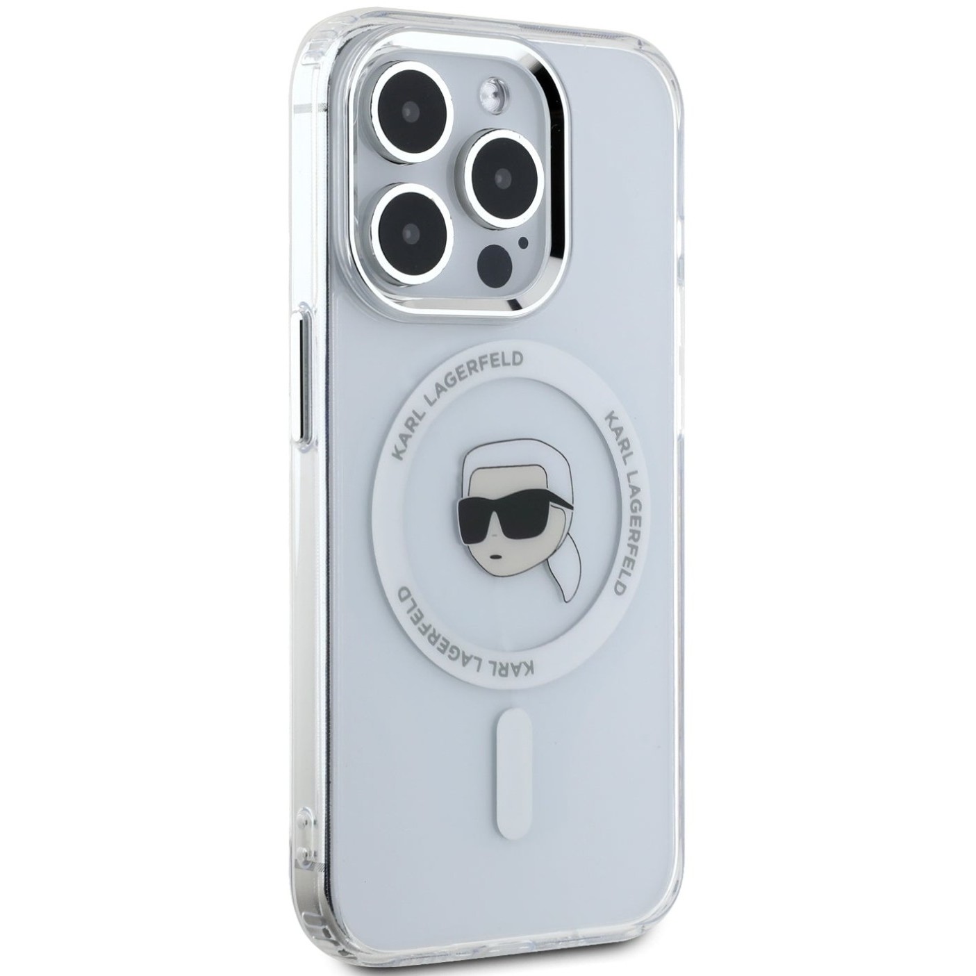 Karl Lagerfeld IML Karl Head MagSafe for iPhone 16 Pro