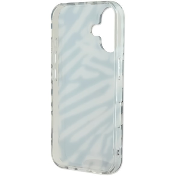 Karl Lagerfeld IML Zebra Pattern &amp; Cord for iPhone 16