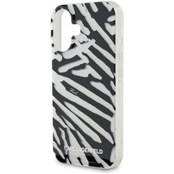 Karl Lagerfeld IML Zebra Pattern &amp; Cord for iPhone 16