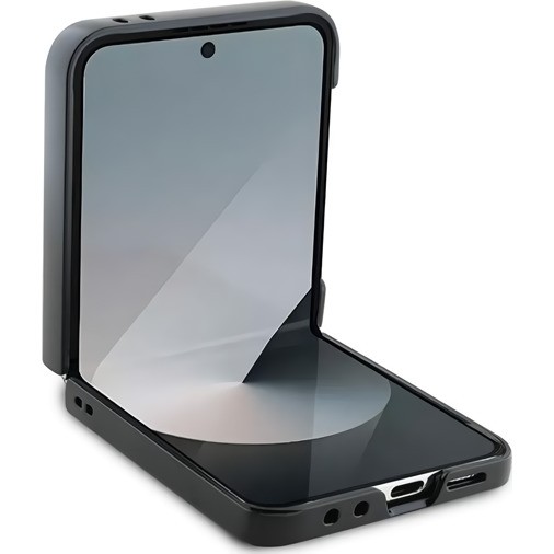 DKNY Leather Metal Stack Logo for Galaxy Z Flip 6
