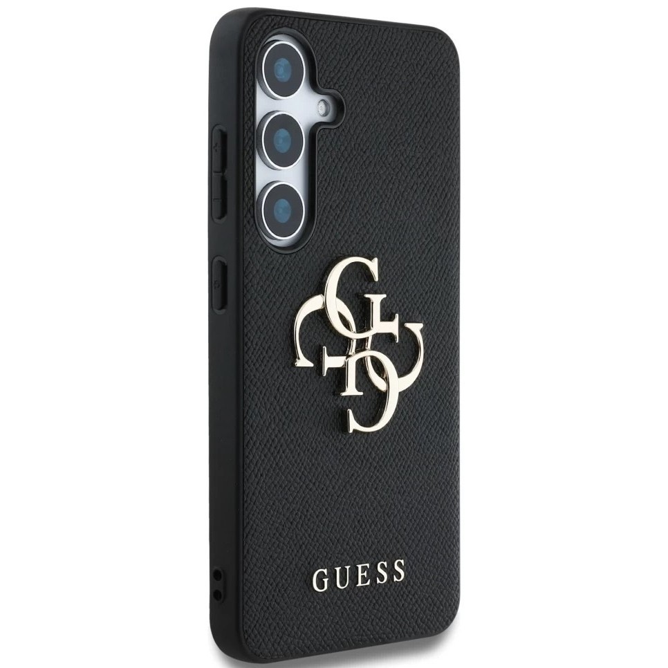 GUESS Grained Big Logo Small Classic Logo for Galaxy S25