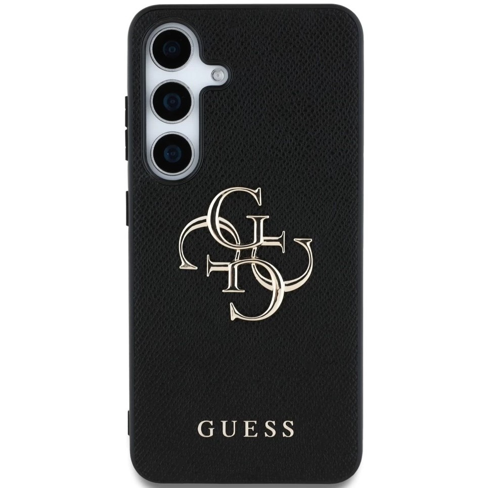 GUESS Grained Big Logo Small Classic Logo for Galaxy S25