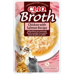 INABA Ciao Broth Chicken/Salmon Recipe 40 g