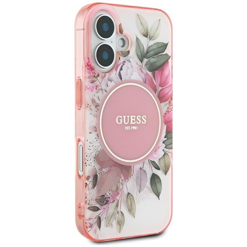 GUESS Flower &amp; Tonal Circle with MagSafe for iPhone 16